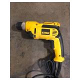 DEWALT 8 Amp Corded 3/8 in. Variable Speed Drill   Customer Returns See Pictures