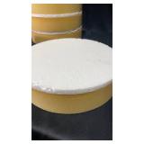 Set of 5 Foam Cake Dummy Rounds for Decorating