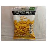 12 Bags of Smart-Snx Crispy Protein Bites - Honey Mustard