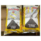 2 Bags of Safe Step 3300 Rock Salt Ice Melter