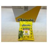 MM. 8x 19 Ricola Wrapped Drops-Lemon Mint Sugar Free