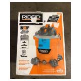 RIDGID 12 Gallon 5.0 Peak HP NXT Shop Vac Wet Dry Vacuum with General Debris Filter, Locking Hose and Accessory Attachments   Customer Returns See Pictures