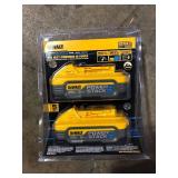 DEWALT POWERSTACK 20V Lithium-Ion 5.0Ah Battery Pack (2 Pack) Customer Returns See Pictures