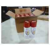 12 Cans of Prime Blend Automotive Spray Paint