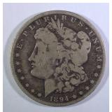 1894-O Morgan Silver Dollar 90% Silver