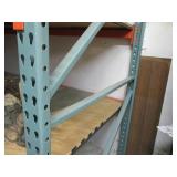 (2) pallet rack uprights (NO crossb...