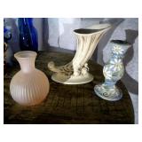 Assorted Glass and Porcelain Items