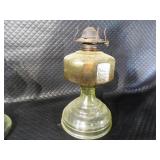 Vintage Glass Oil Lamps