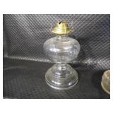 2 Glass Oil Lamps