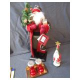 Boot Candles, Santas