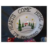 Holiday Plate, Ornaments