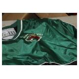 Minnesota Wild logo Pull-Over Wind Breaker Jersey