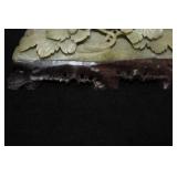 Grapes theme Soap Stone Decorative Carving