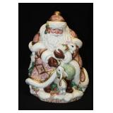 Fitz and Floyd® Santa Claus theme Collectible Cookie Jar