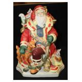 Studio Nova® Woodland Holly Santa Collectible Cookie Jar