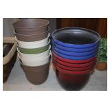 Lot of (15) Assorted Planters and Pots