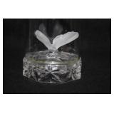 Butterfly theme Crystal/Frosted Domed Home Décor