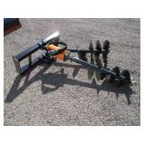 Wolverine Skid Steer Auger w/12" & 18" Augers