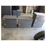 (3) Lateral File Cabinets 30"x18"x27"/36"x18"x27"/30"X18"X40"