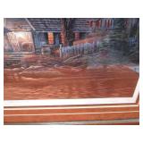 Terry Redlin "Quiet of The Evening" Signed & Numbered 3020/4800 Image Size 14"x24"