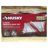 Lot of 2 - Husky 16-Piece Wrench Racks (2 Per Pack)