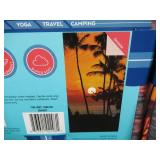 Set of 2 Whitley Willows Microfiber BEACH TOWEL - 35x70 - Sunset