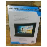 OUTDOOR SCREEN INFLATABLE OUTDOOR SCREEN, 10.5FT.