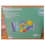 Coconut Grove Dive & Play Pack Reef Gang Set of 10 Pool Toys