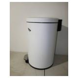 12L Round Step Trash Can - Brightroom-White