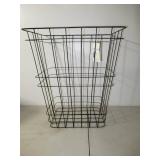 Rectangle Wire Laundry Hamper with Liner - Brightroom™: Black Metal Clothes Sorter, 7000 Volume, No Assembly Needed