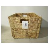 Woven Water Hyacinth Milk Crate - Brightroom-Large