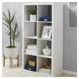 11" 8 Cube Organizer Shelf - Room Essentials-White