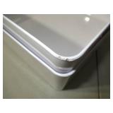 Set of 2 26L Stacking Bin- Brightroom™: Plastic, Stackable, BPA-Free, Universal Storage, 21.53" x 14.92" x 5.9"