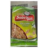 FL 4 - Box of 12 Bags Sabritas Salt and Lime Flavored Peanuts