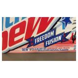 Diet Mountain Dew Freedom Fusion 12-Pack â Lemonade and Peach Flavor