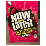 2 back 1.2 - Box of 48 Packaged Now and Later Chewy Cherry Candies