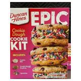 AZ 4 - Set of 3 Duncan Hines Epic Cookie Dough Cookie Kits - Includes Cookie Mix, Frosting, and Sprinkles