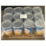 12-Pack of Great Value Whole Baby Corn - 15oz Cans