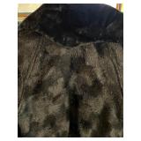 Antique/Vintage Fur Coats, Fur and Leather Mitten, Muff, Wool Jacket with Tails and Metal Skates