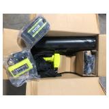 RYOBI 40V Vac Attack Cordless Leaf Vacuum/Mulcher with 5.0 Ah Battery and Charger  Customer Returns See Pictures