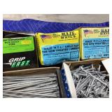 Miscellaneous Boxes of Galvanized Nails