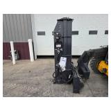 Landhoner Hydraulic Concrete Post Driver   Skid Steer Post Driver