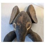 Vintage Carved African Elephant Mask