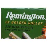 225 Remington Golden Bullet .22 LR Plated HP Ammo