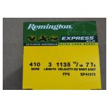 25 Remington Express XLR .410 Bore 3" 7-1/2 Shot Shotshells