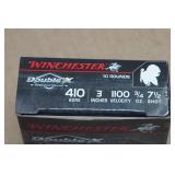 10 Winchester Double X .410 Bore 3" 7-1/2 Shot Shotshells