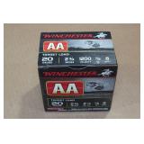 25 Winchester AA 20 Gauge 2-3/4" 8 Shot Shotshells