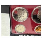 United States Proof Sets of coins: 1975, 1976, 1977 and (2) 1978