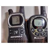 (9) TWO-WAY RADIOS: Motorola, Audiovox, Midland