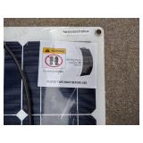 (2) Solar Panels 18V 100W ETFE Semi Flexible